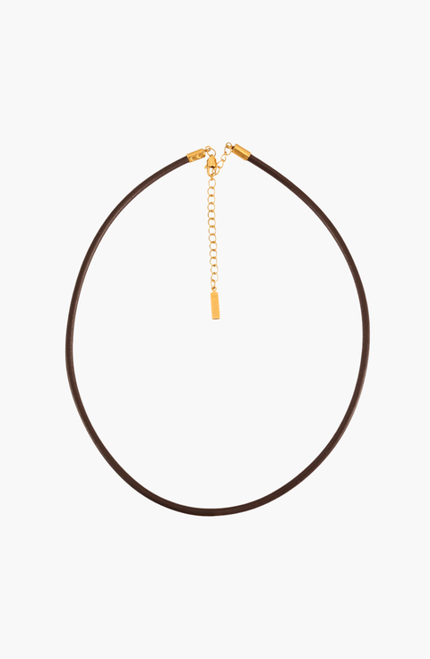 Marlow Leather Cord Necklace