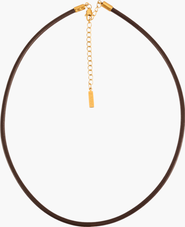 Joiana Jewelry Marlow Leather Cord Necklace
