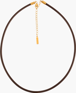 Joiana Jewelry Marlow Leather Cord Necklace