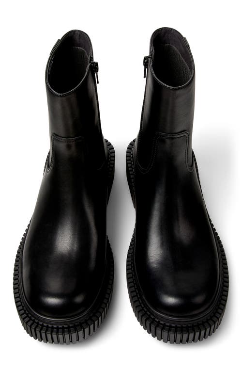 Camper Pix Berlin Zip Boot In Black