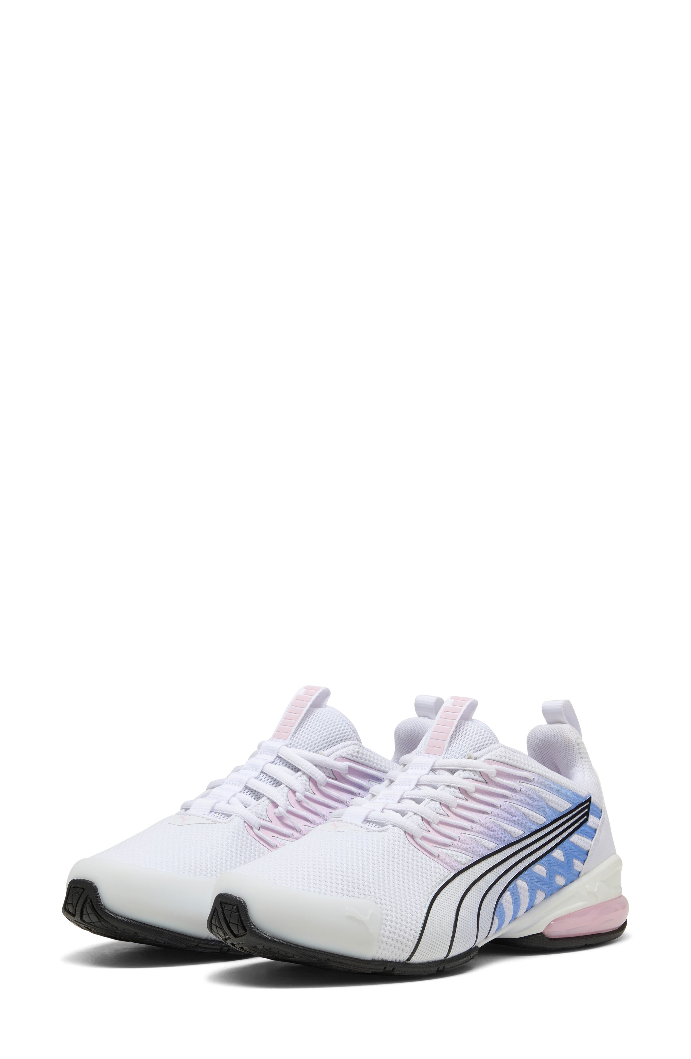  Puma White/ Black/ Pink