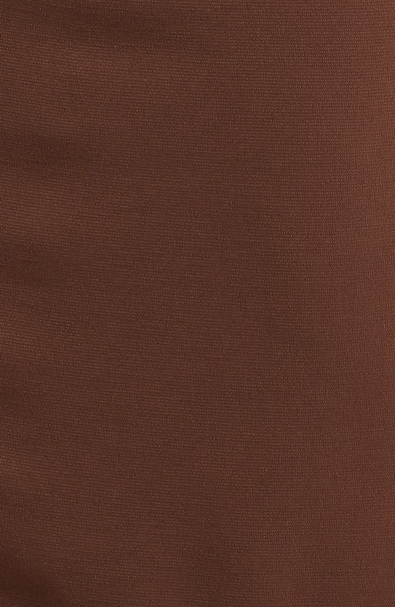 Mistress Rocks Gathered Draped Jersey Minidress, Alternate, color, Earth