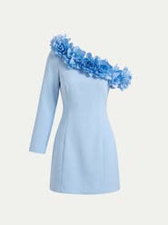 Coast 3d Floral One Shoulder Mini Dress