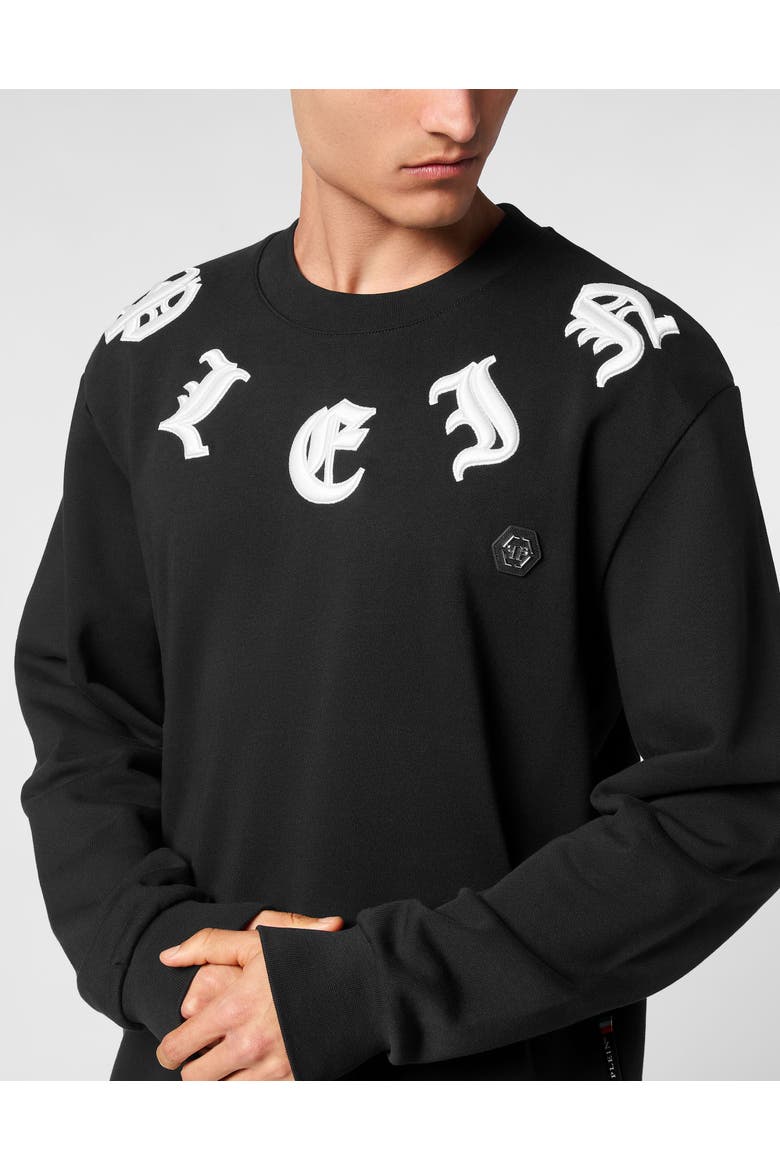 Sweatshirt Gothic Plein Men, Alternate, color, black