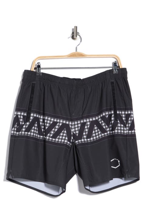 Yogger Hawaii Stretch Athletic Shorts