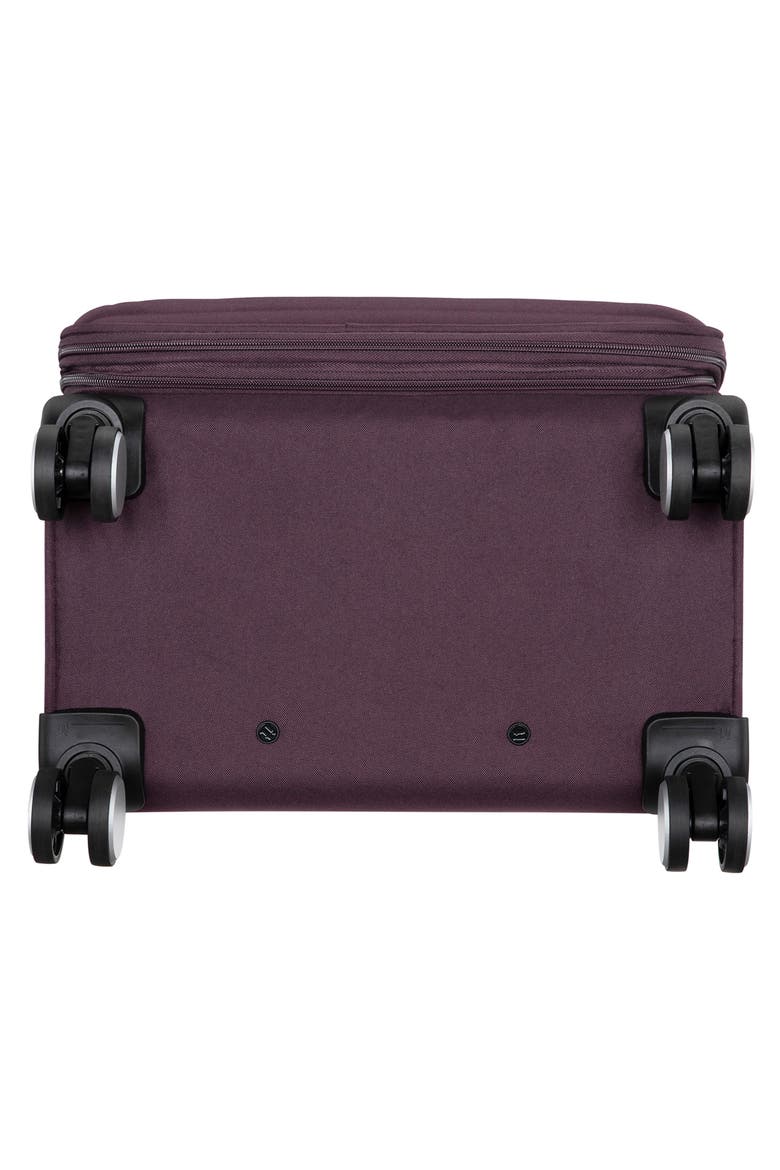 Expidite 22-Inch Expandable Spinner Carry-On Suitcase, Alternate, color, FIG