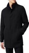 Rodd & Gunn Cain Flat Front Organic Cotton Twill Coat
