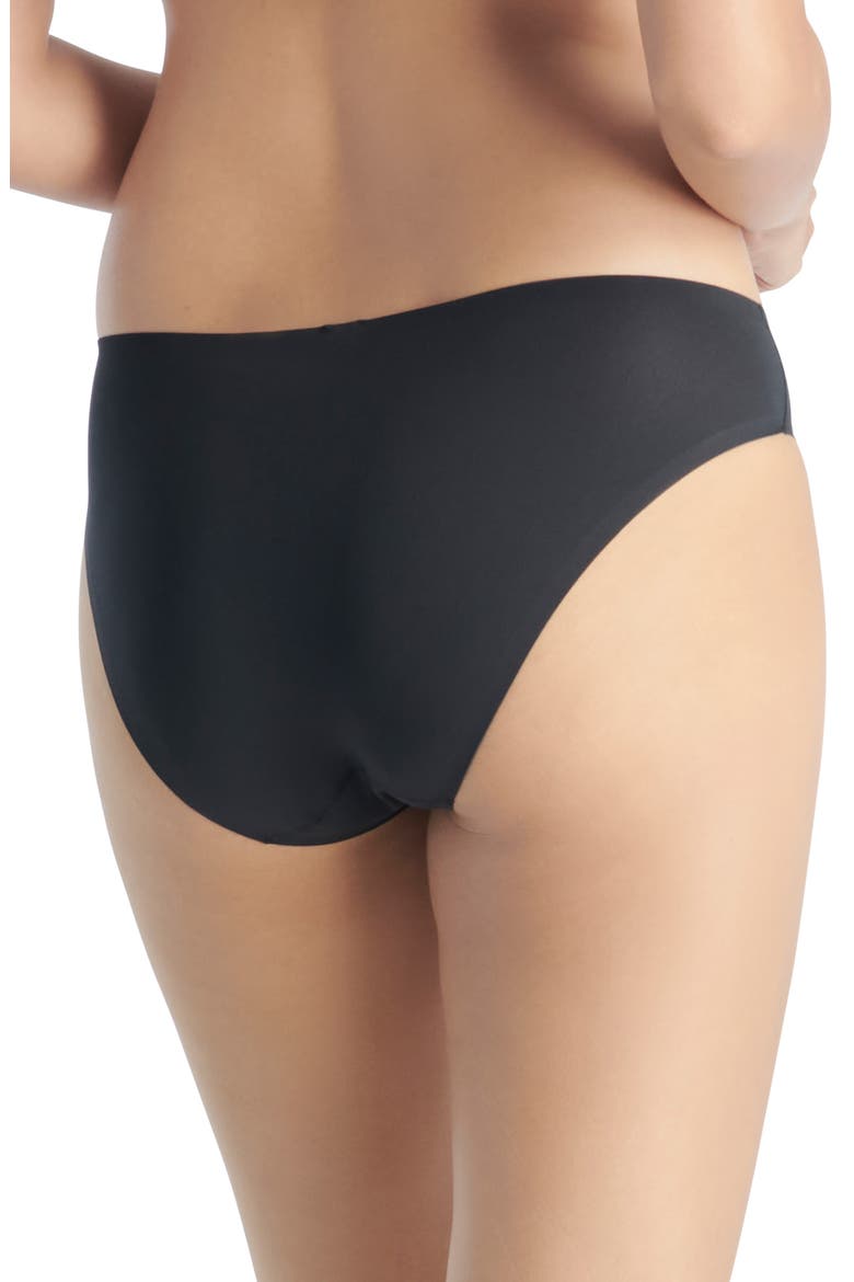 Set of 3 Bikini Briefs, Alternate, color, BLACK/ PINE/ PINK