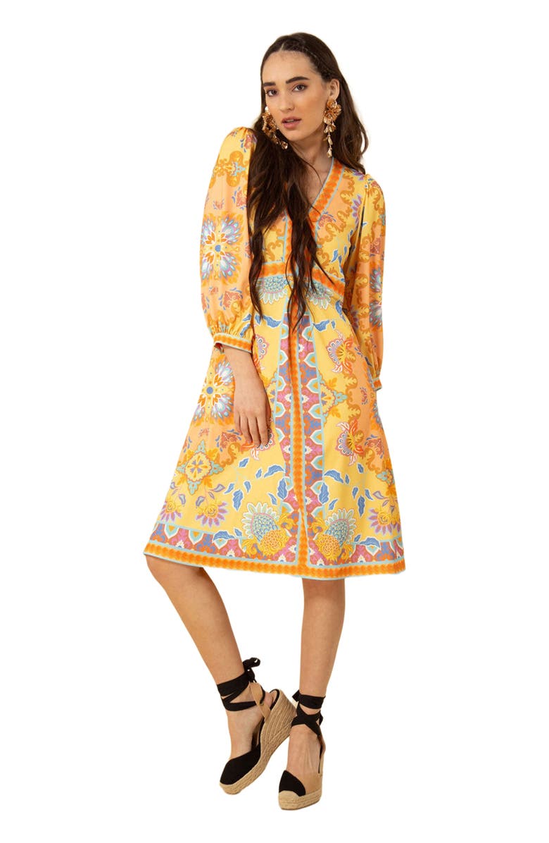 Hale Bob Genesis Jersey Dress, Alternate, color, 