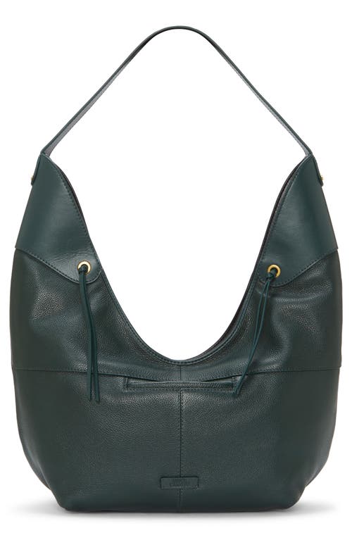 Vince Camuto Ganya Leather Hobo Bag In Blue 01