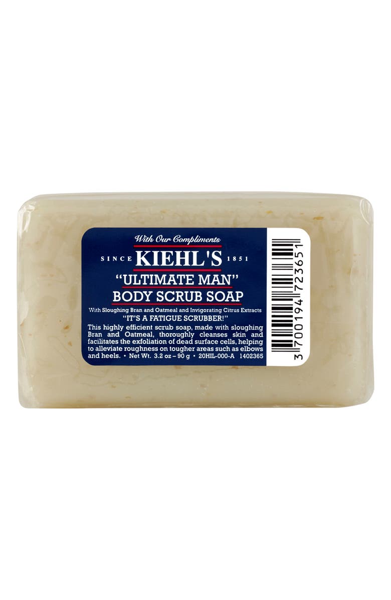 Kiehl's Since 1851 Ultimate Man Body Scrub Soap, Alternate, color, 