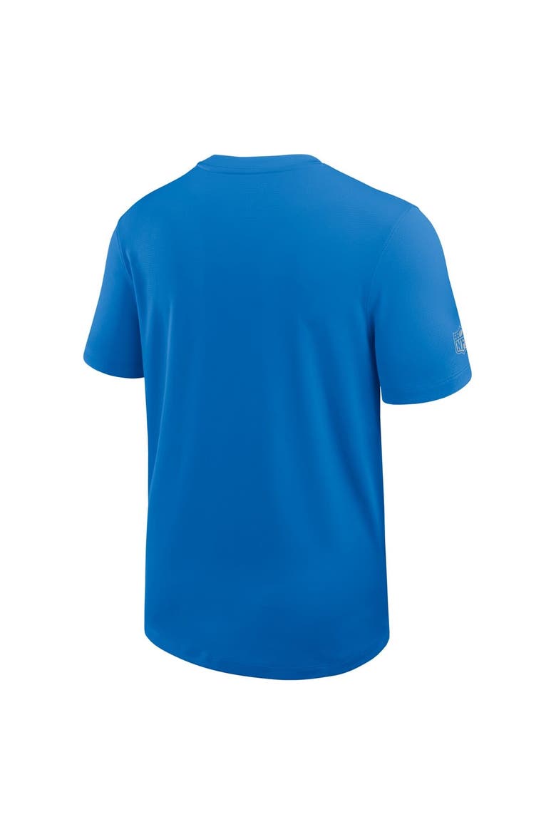 Men's Nike Blue Detroit Lions Sideline UV Dri-Fit Coach Shirt, Alternate, color, Blue
