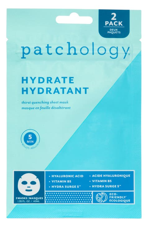 2-Pack Hydrate FlashMasque™ 5-Minute Facial Sheet Masks