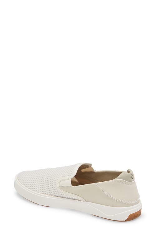 Olukai Lae'ahi Slip-on Sneaker In White