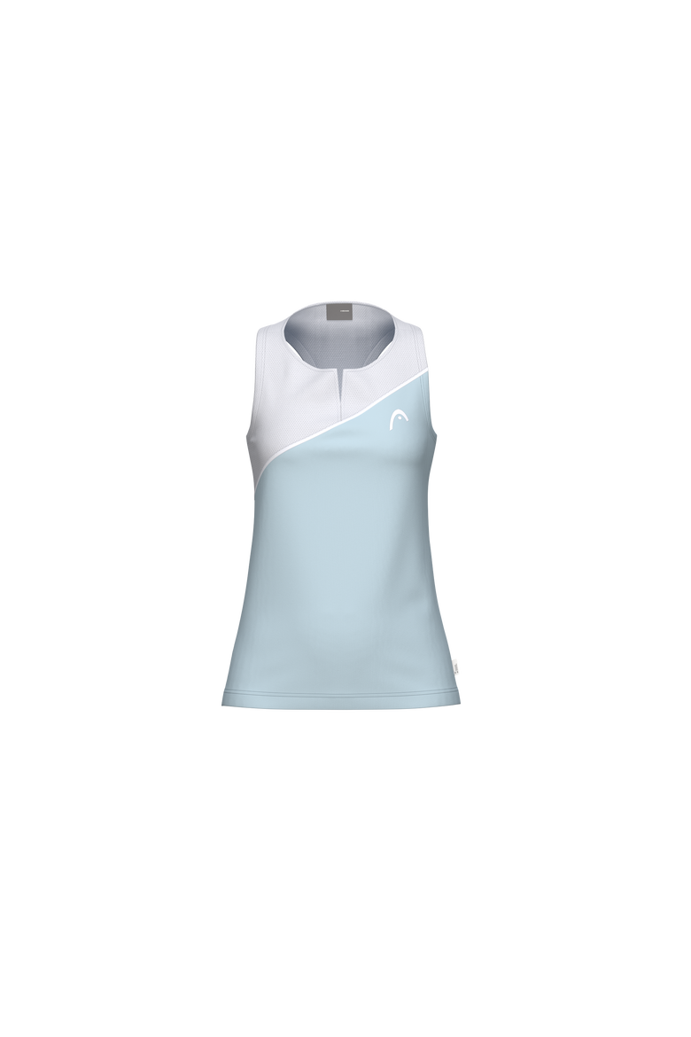 SPIRIT Tank Top, Alternate, color, Light Blue/White