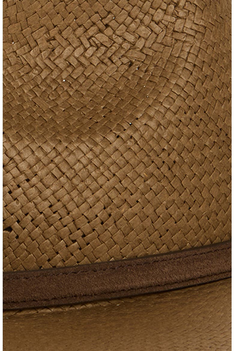 Judith Straw Hat, Alternate, color, BROWN