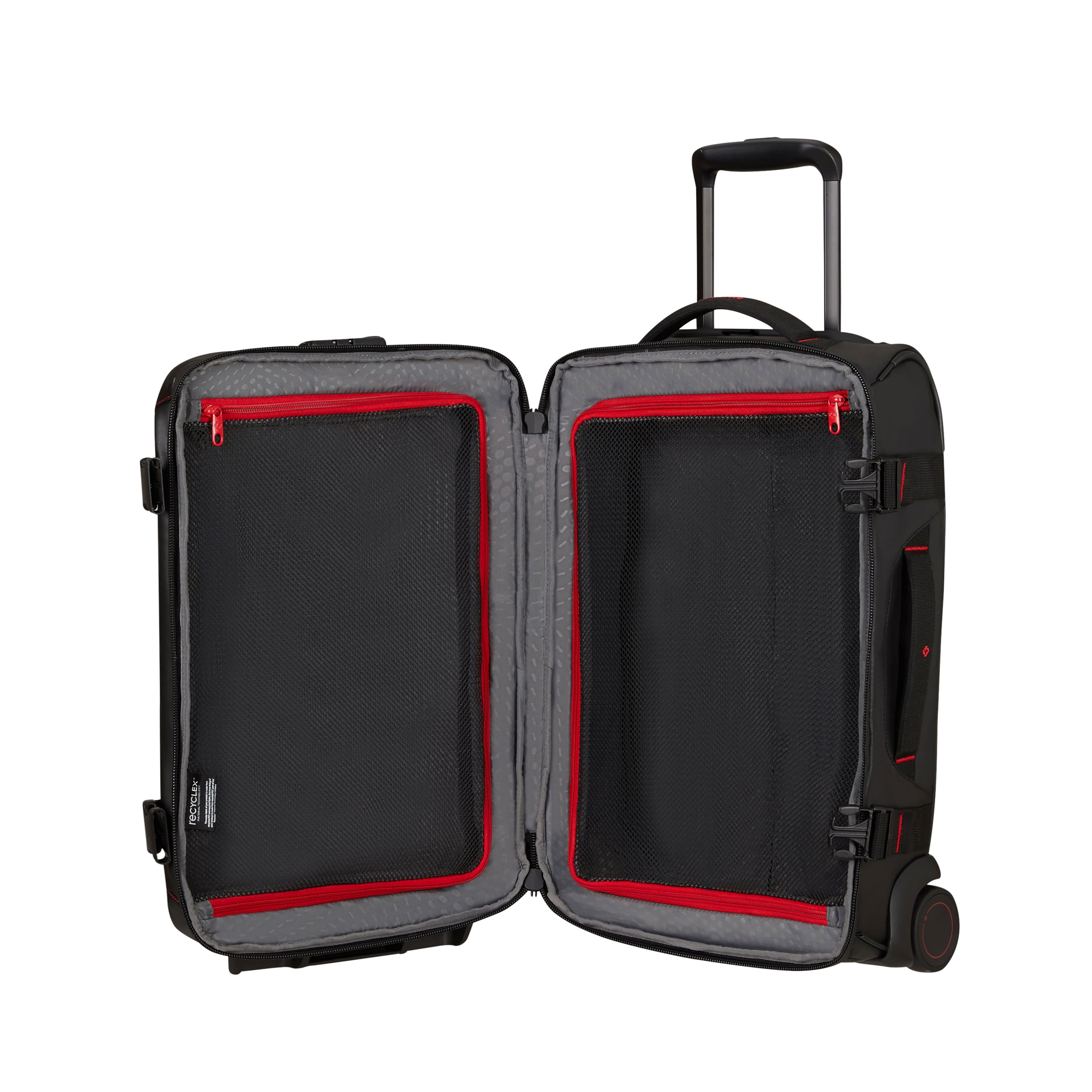 Samsonite Ecodiver Carry On Wheeled Duffel 55/20, Alternate, color, Black