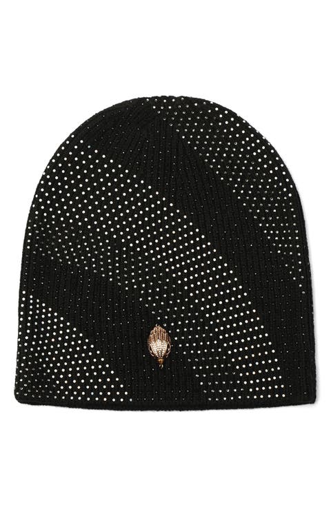 Crystal Wave Monochrome Beanie