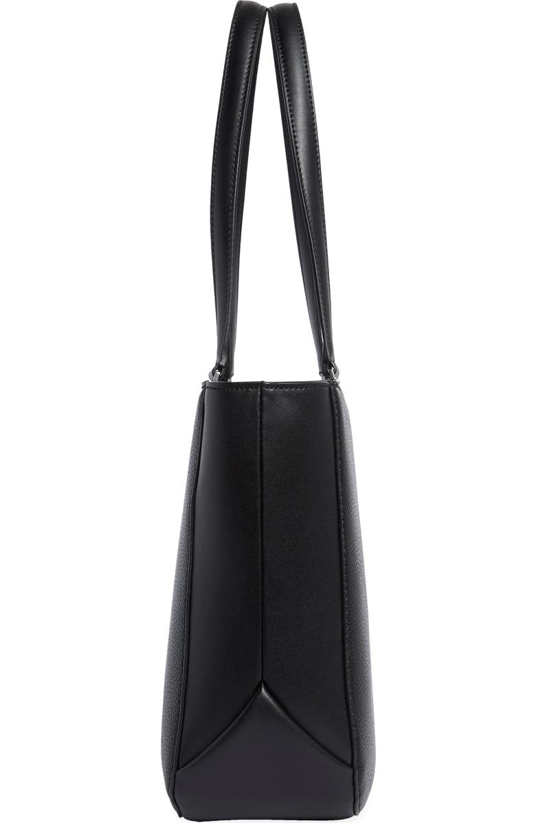 Calvin Klein Akari Tote Bag, Alternate, color, Black/ Silver