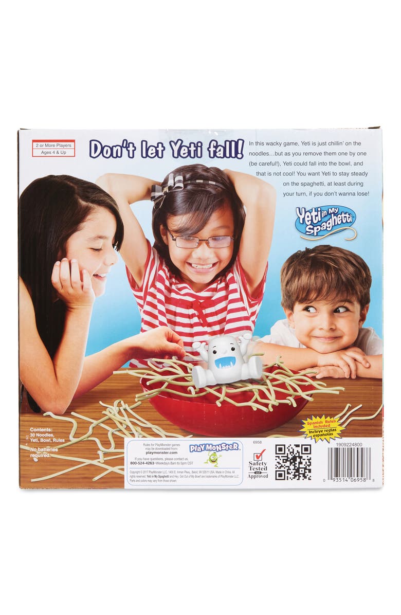 PlayMonster Yeti in My Spaghetti Game, Alternate, color, 