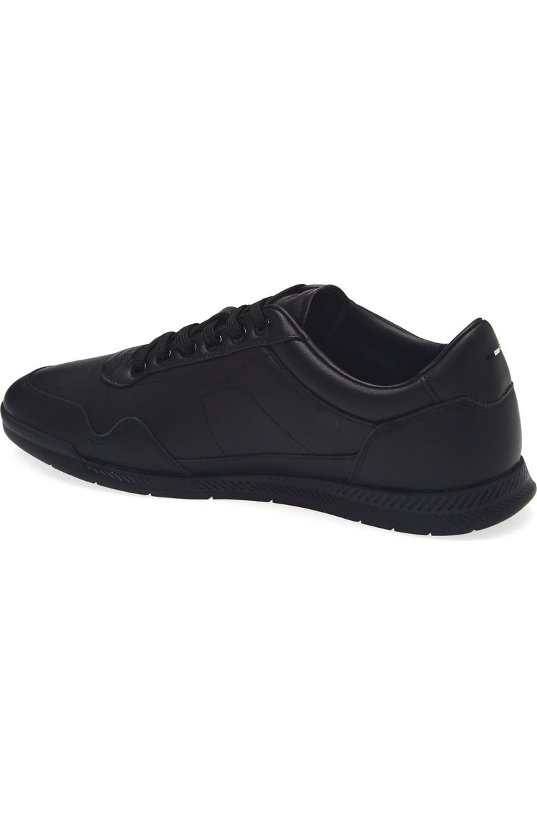 BOSS Titanium Low Top Sneaker, Alternate, color, Black