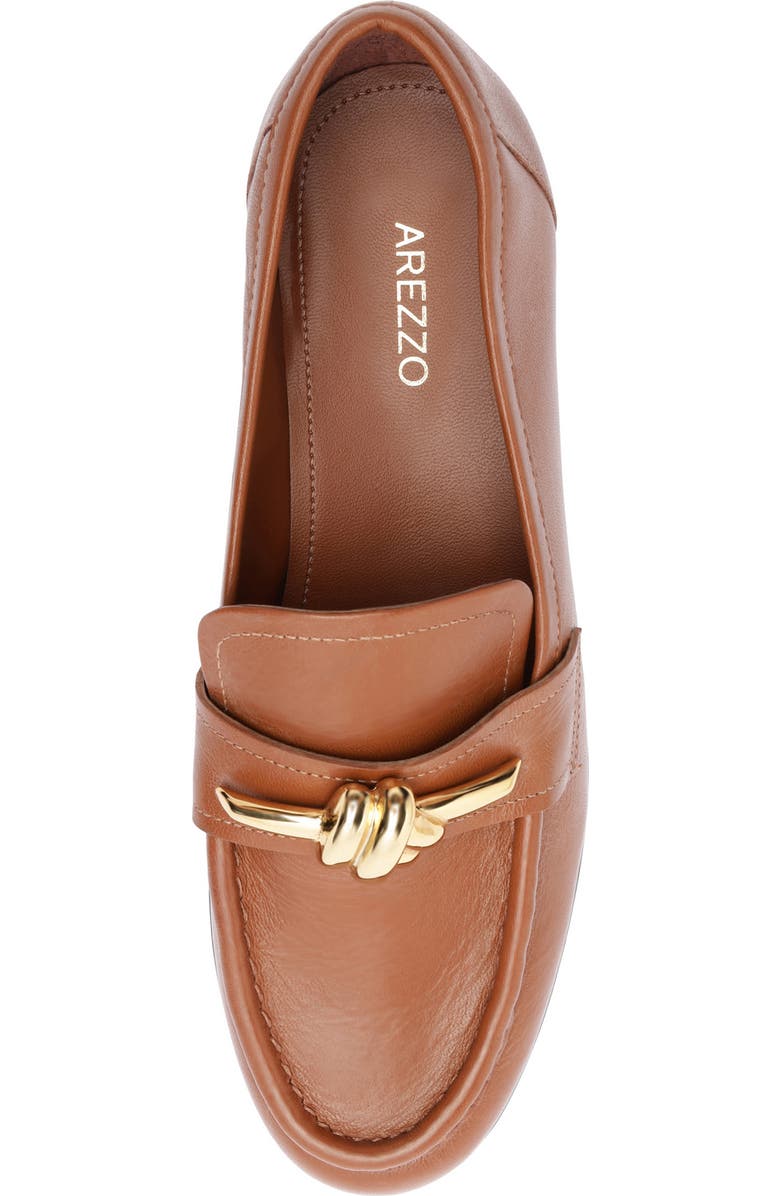 Arezzo Claudia Loafer, Alternate, color, Winter Cognac
