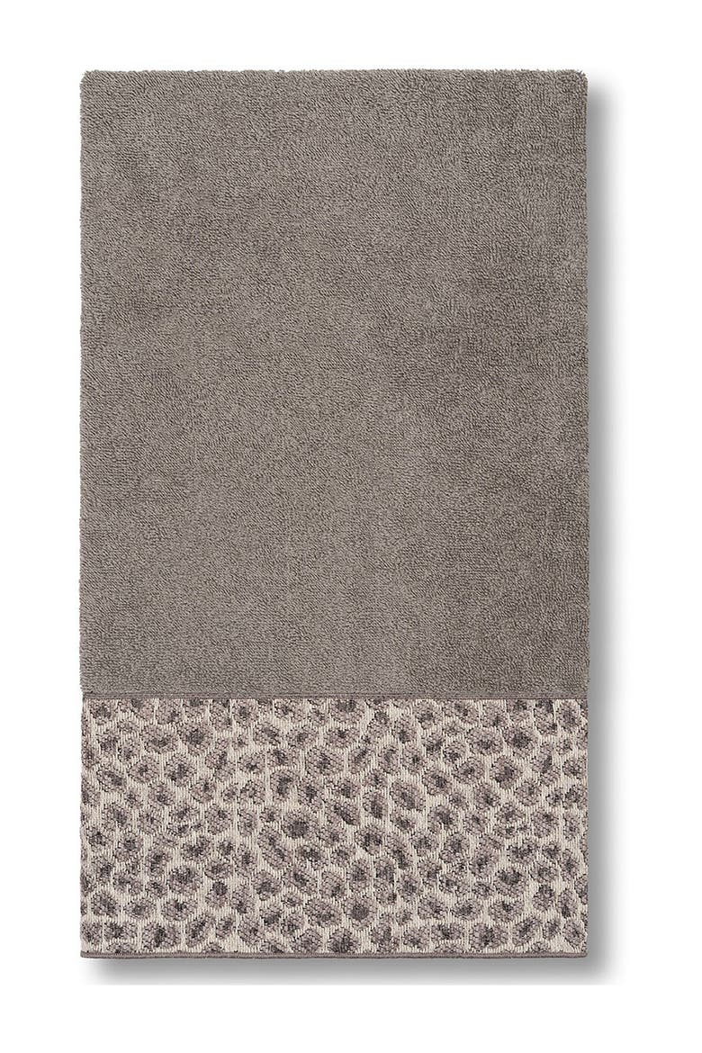 Spots Embellished Bath Towel - Dark Grey, Main, color, DARK GREY
