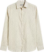 Canali Button-Up Linen & Cotton Top