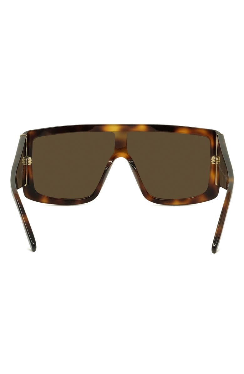 Givenchy Rectangular Flat Top Sunglasses, Alternate, color, Blonde Havana / Brown