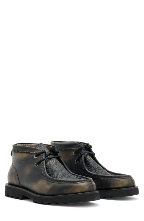 Allsaints Skiff Leather Ankle Boots In Black