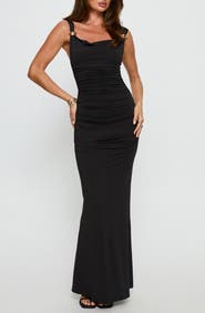 Princess Polly Yakira Back Cut Out Maxi Dress