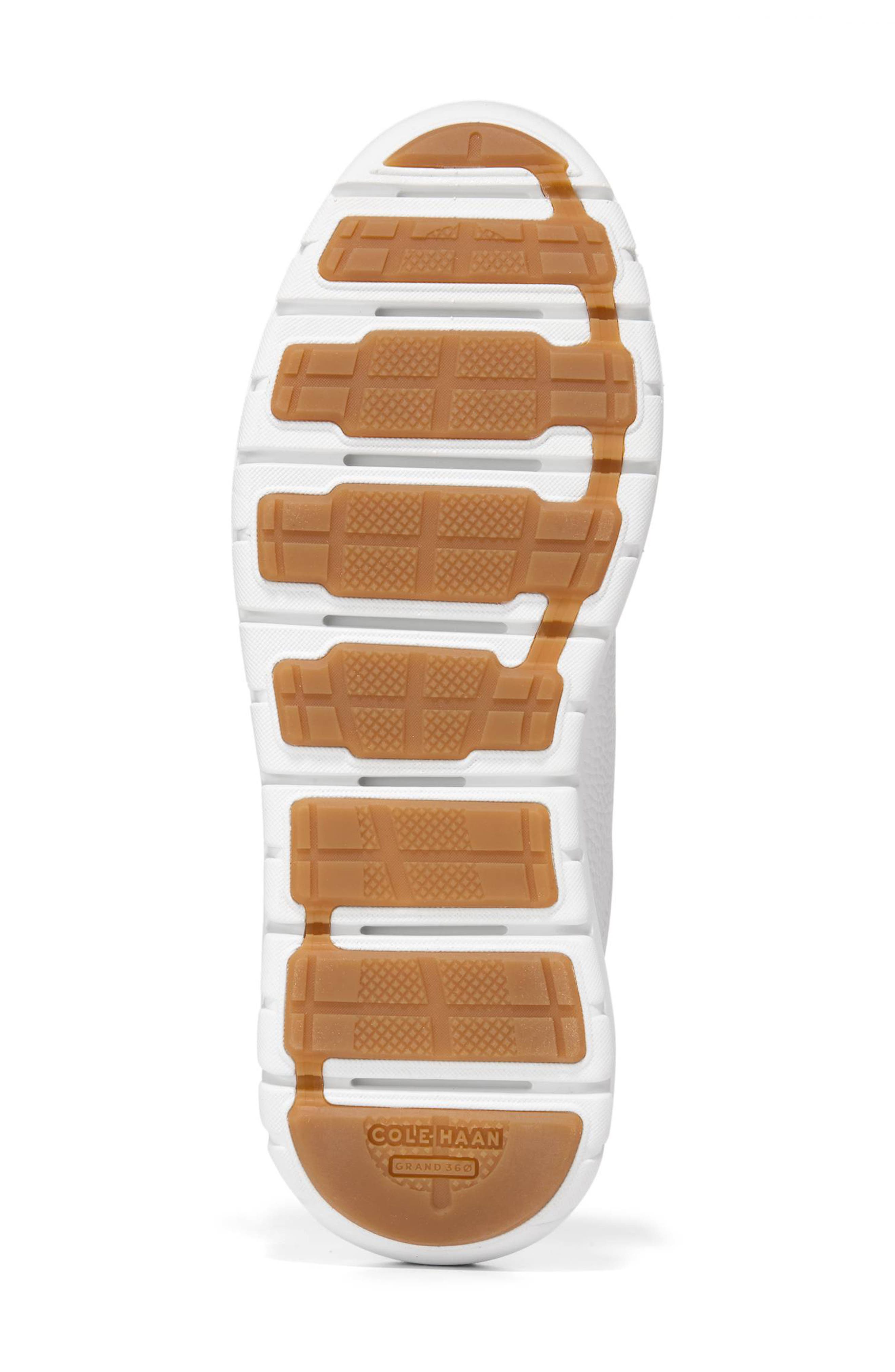 Cole Haan ZERØGRAND Rexanna Lace-To-Toe Sneaker, Alternate, color, White/ Ch Lt Sesame/ White Wp