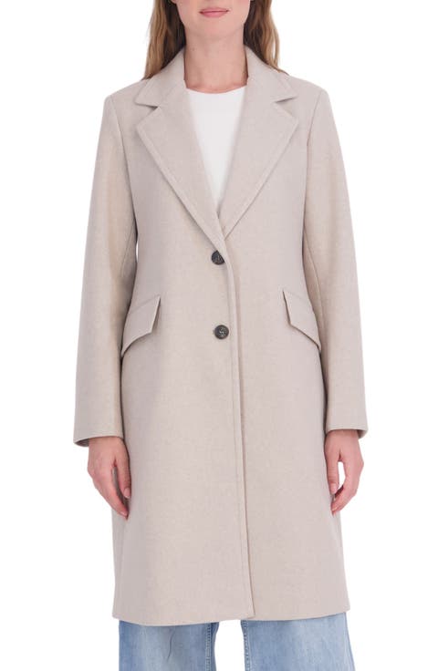 Faux Wool Walking Coat
