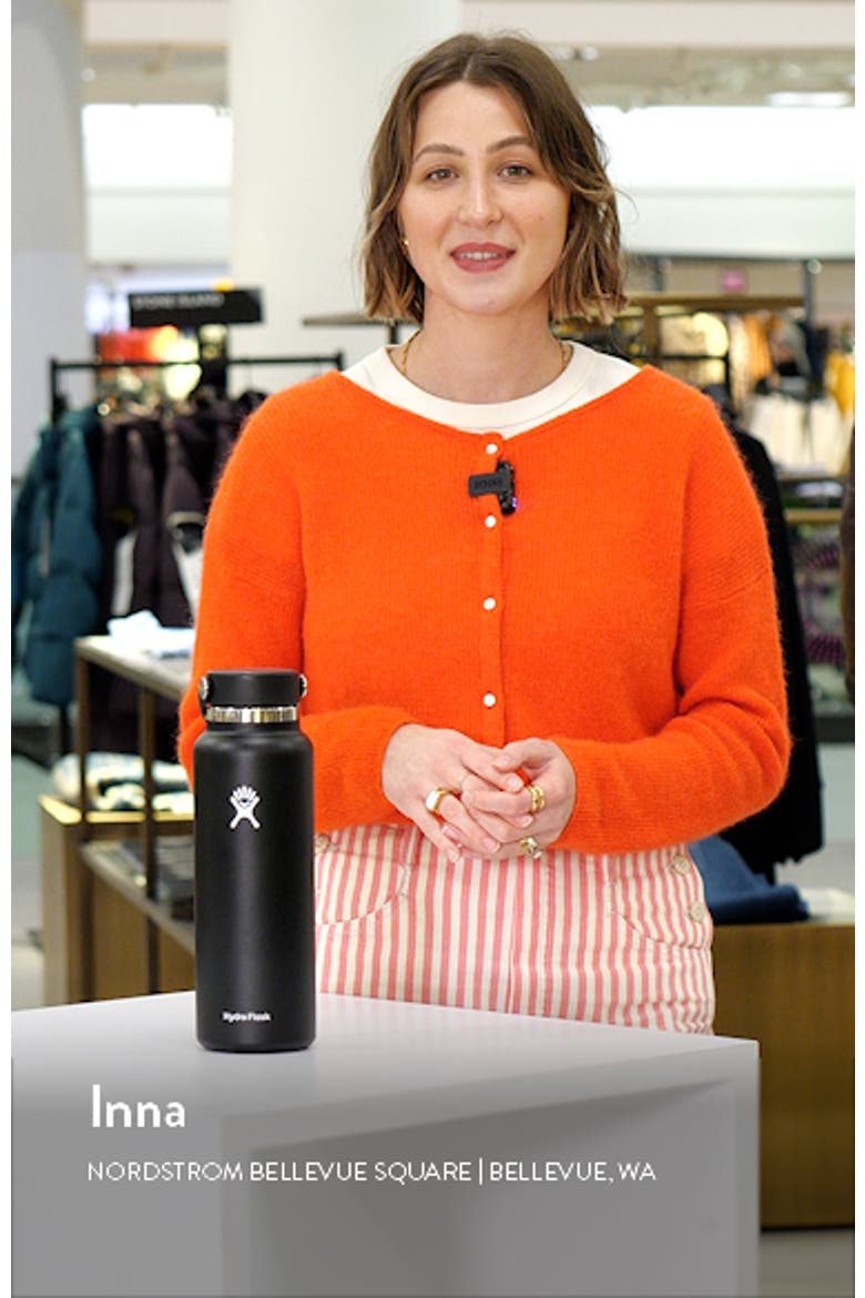 40-Ounce Wide Mouth Cap Water Bottle video