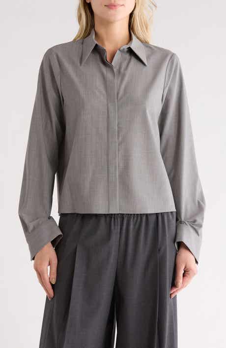 TWP Button Me Up Stretch Virgin Wool Shirt