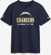 Nike Men's Nike Navy Los Angeles Chargers Sideline Alternate Final Sprint Dri-FIT T-Shirt
