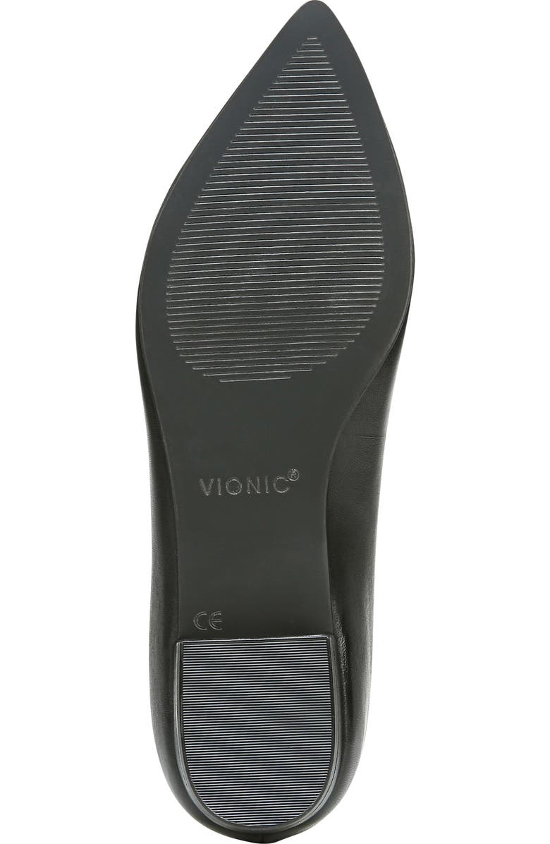 Vionic Lena Pointed Toe Flat, Alternate, color,