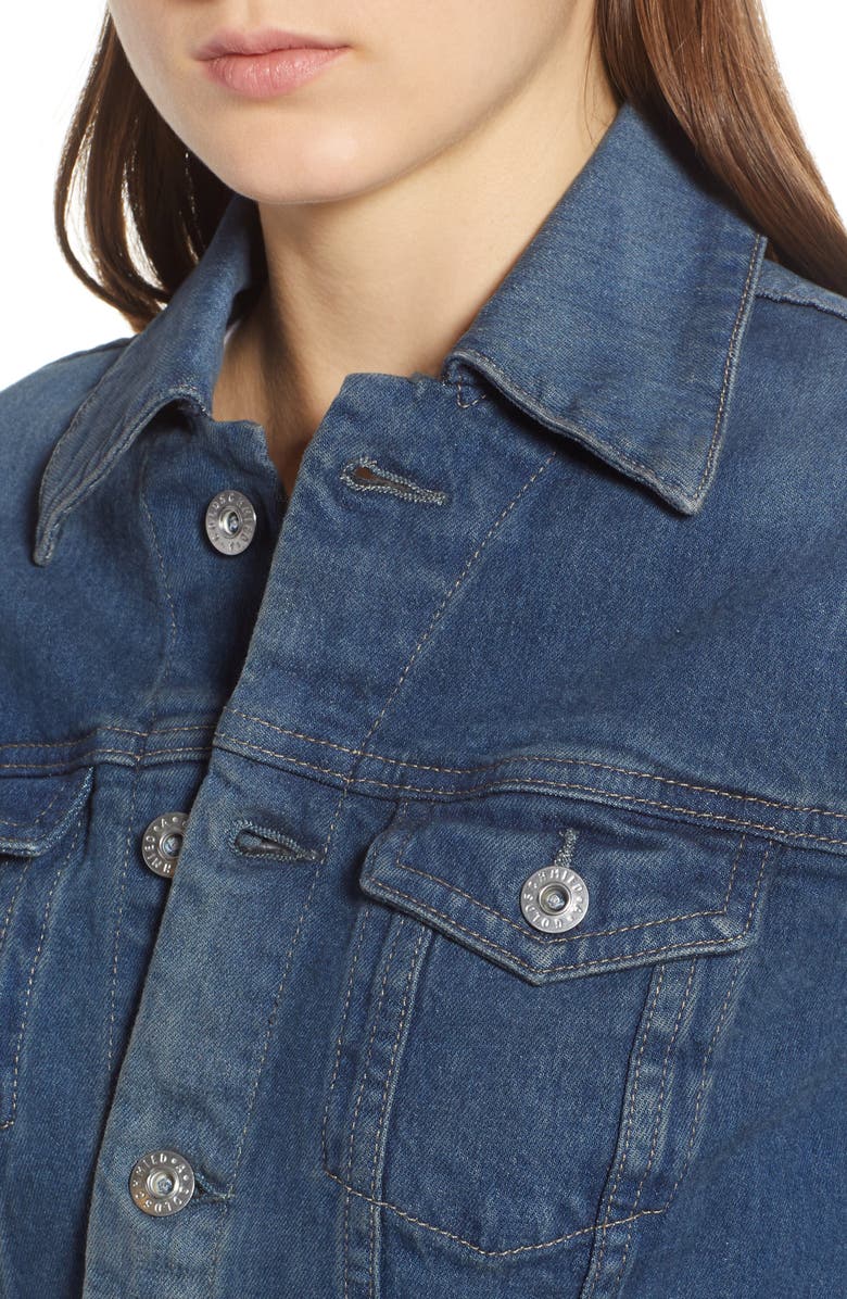 AG Robyn Denim Jacket, Alternate, color, Indigo Karma