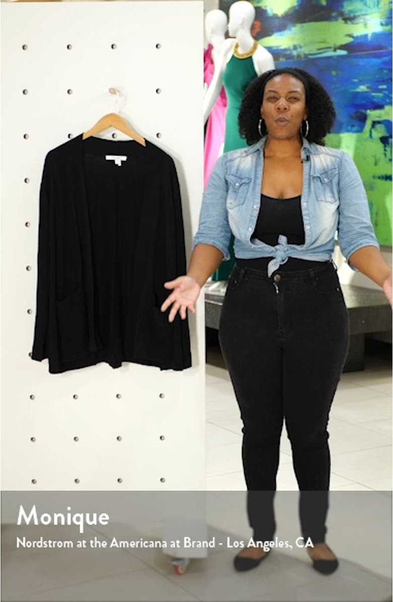 Bethane Jersey Cardigan, sales video thumbnail