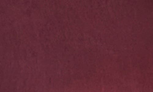 Fifteen Twenty Tawnie Side Pleat Satin Button-up Shirt In Burgundy