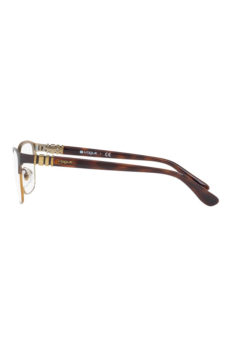 51mm Pillow Reading Glasses, Alternate, color, BROWN GOLD