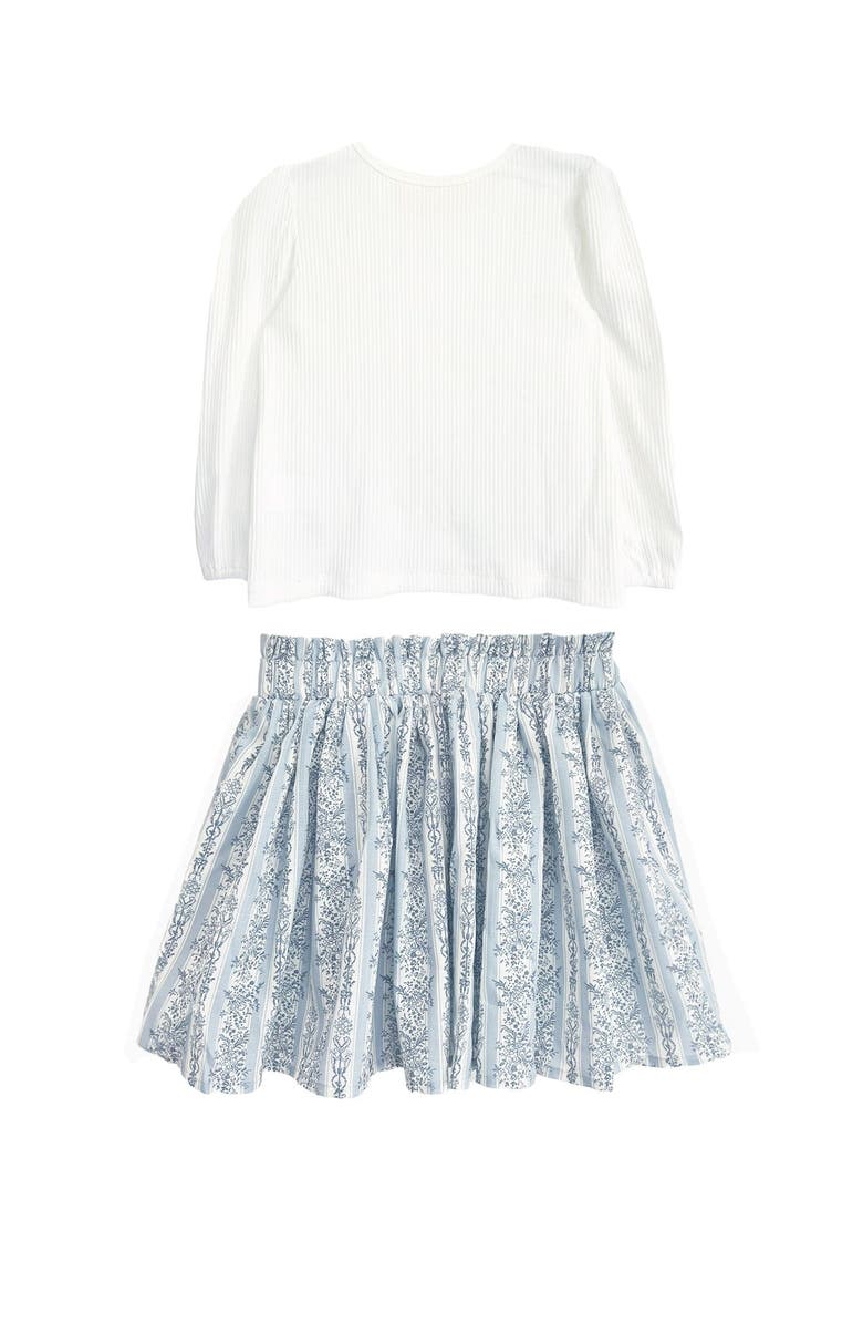 Mabel + Honey Georgina Two Piece Set, Main, color, Blue