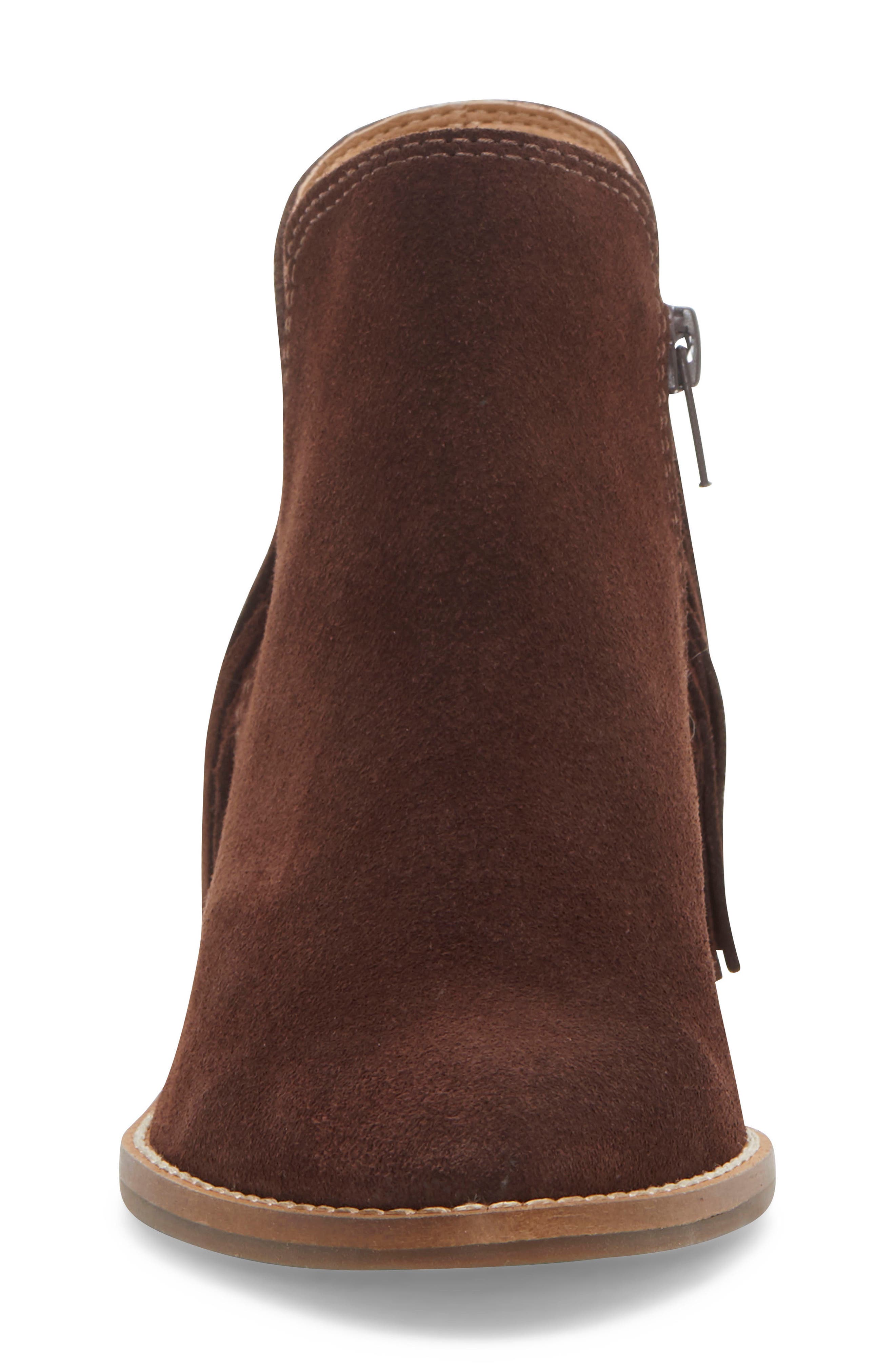 Freedah Bootie, Alternate, color, SOIL SUEDE