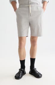 Scotch & Soda Cotton & Linen Chino Shorts