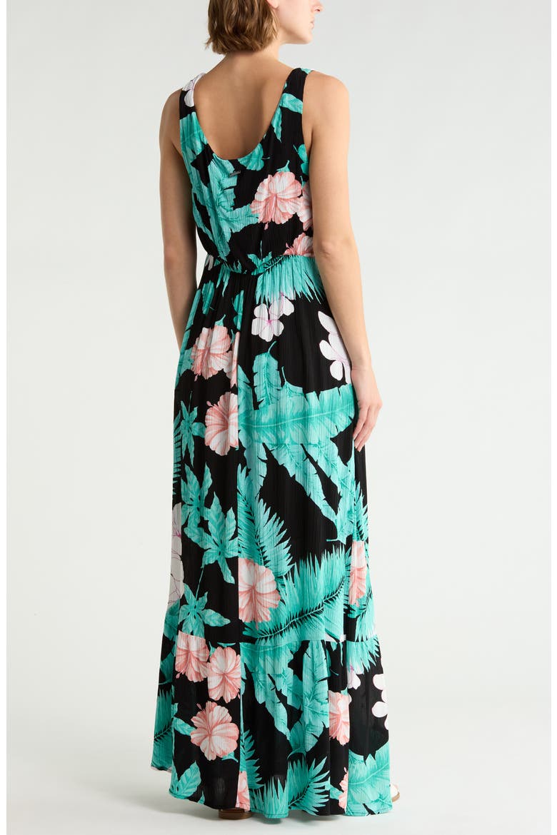 Warm Weather Maxi Dress, Alternate, color, BLACK MULTI