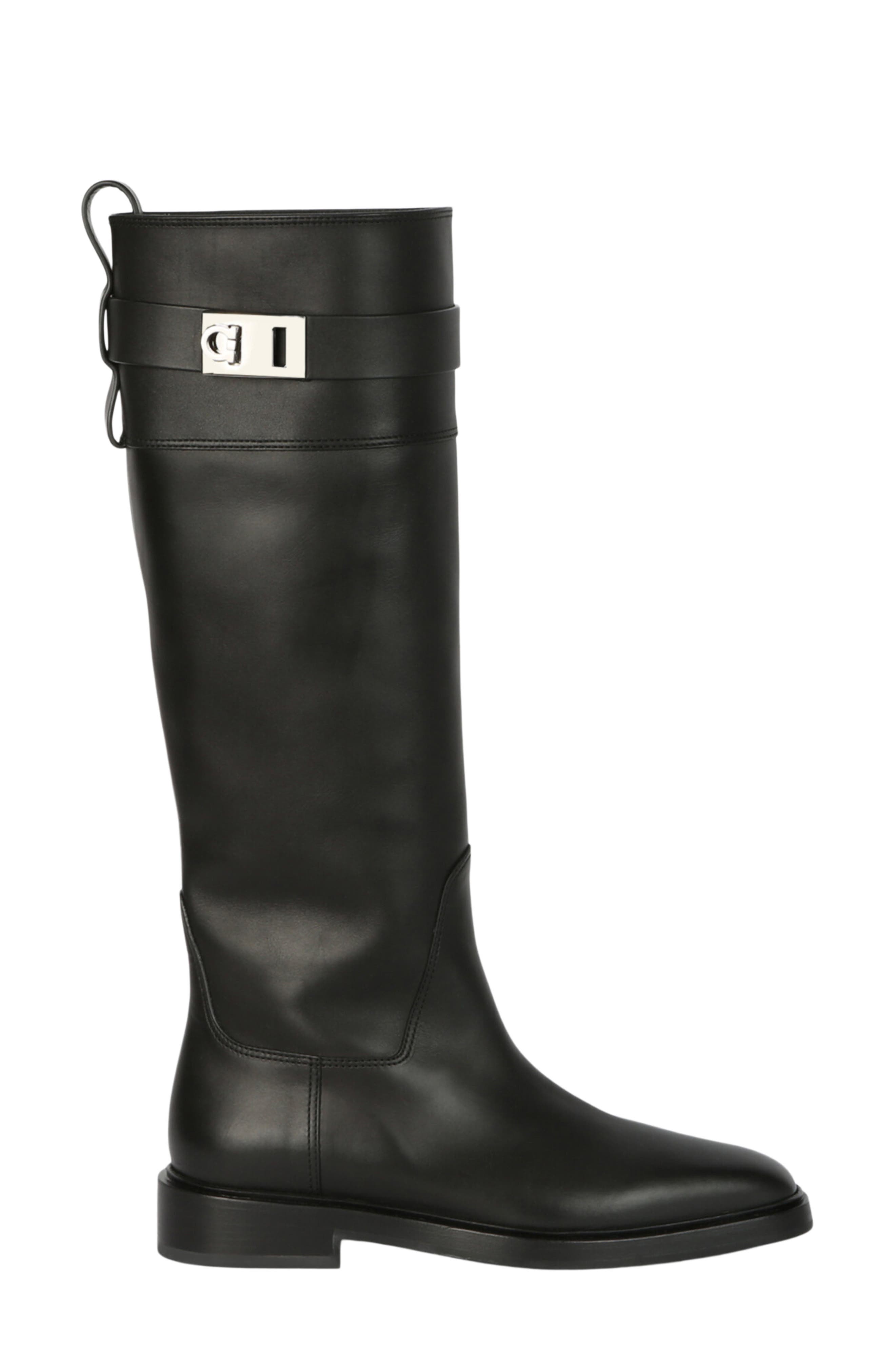 Bugo Knee High Boot, Alternate, color, BLACK