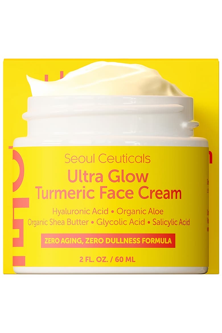 Ultra Glow Korean Turmeric Face Cream, Main, color, Clear