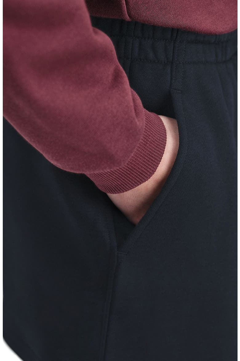 Kids' Sportswear Club Fleece Pull-On Skirt, Alternate, color, BLACK/ BLACK/ WHITE