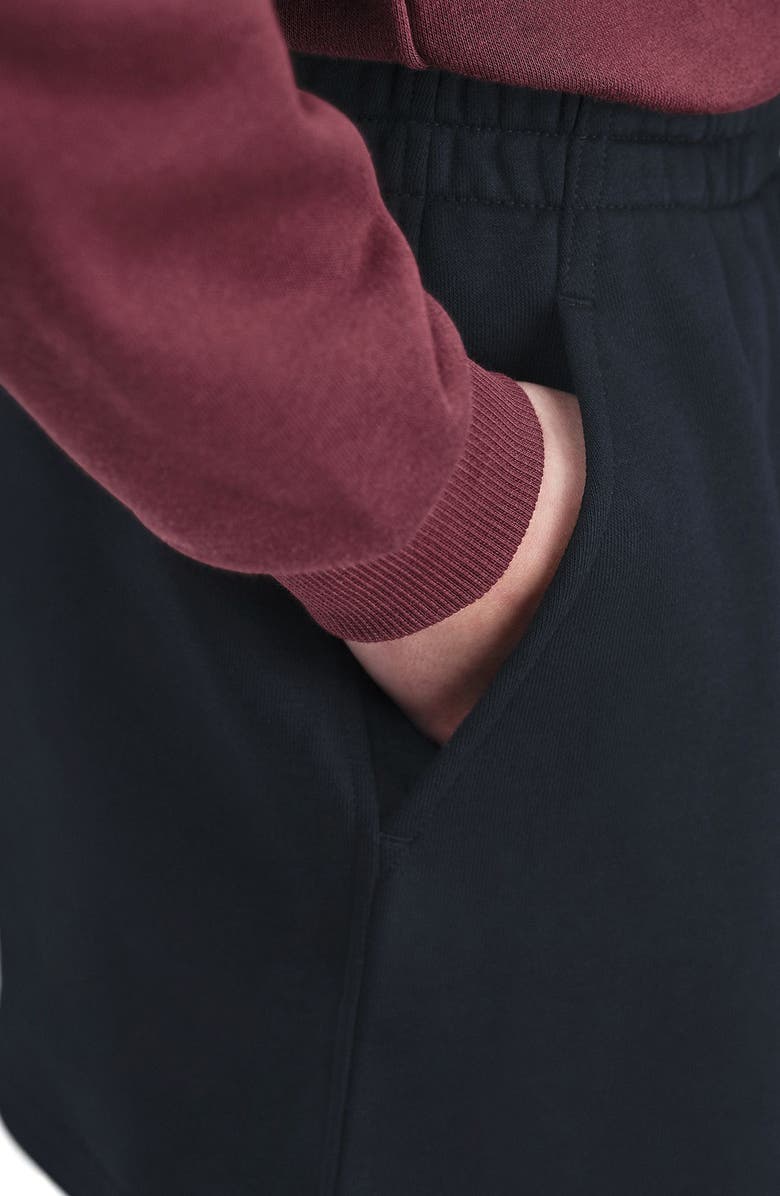 Nike Kids' Sportswear Club Fleece Pull-On Skirt, Alternate, color, Black/ Black/ White