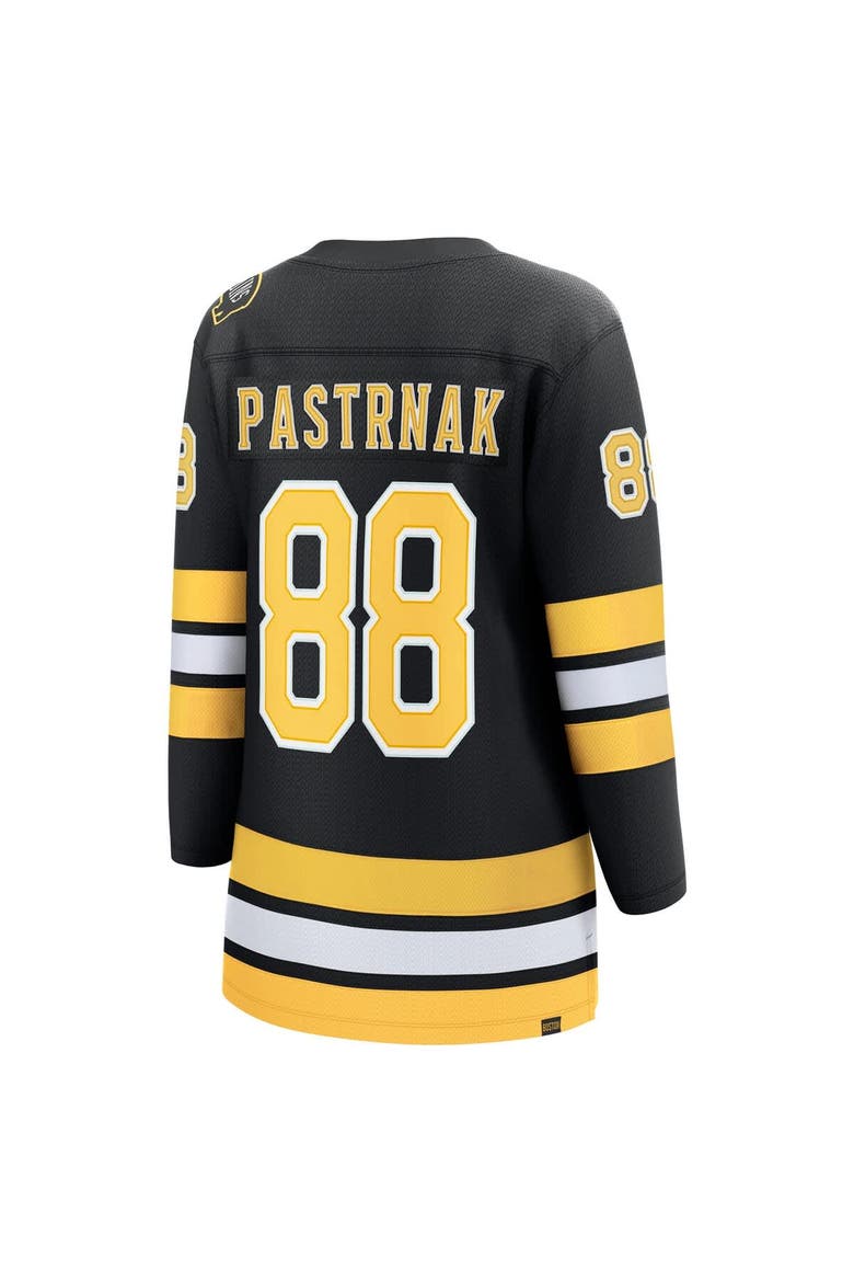 Women's Fanatics David Pastrnak Black Boston Bruins Home Breakaway Player Jersey, Alternate, color, Black